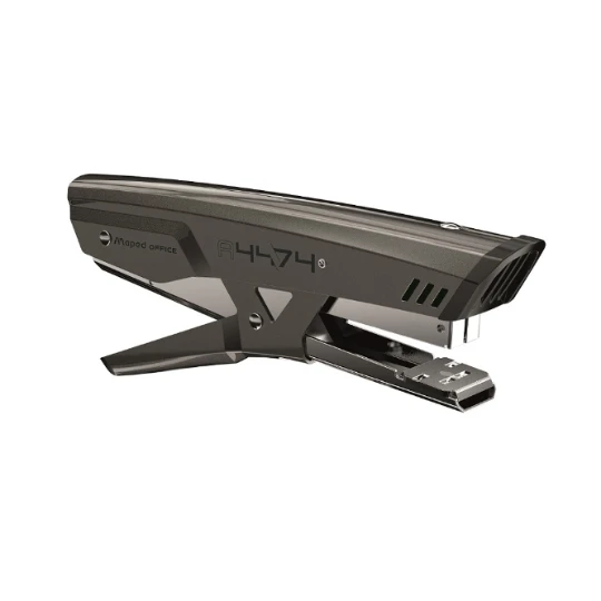 Pince agrafeuse Advanced Metal A4474 - Profondeur d'agrafage 45 mm - Agrafes 24/6 et 26/6 - 25 feuilles -Taupe