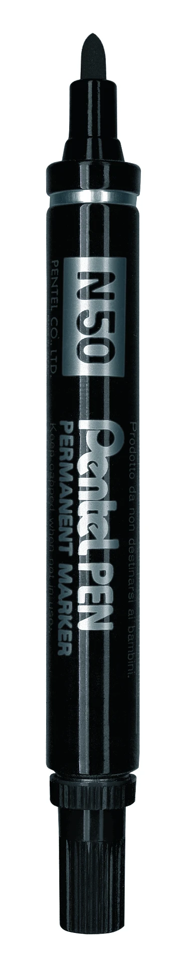 Marqueur permanent N50 - Pointe ogive 4,3 mm - Noir