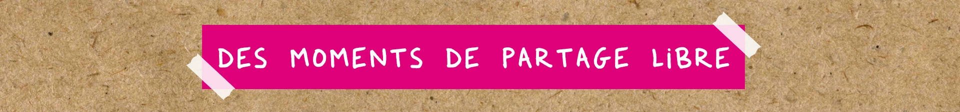 Des moments de partage libre :  Codip'Expo, Assemblée Générale, Réunion de secteur