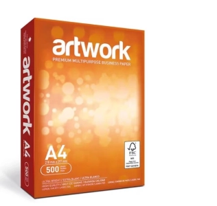 Papier blanc 75g - ARTWORK - Format A4 - 160 CIE - Ramette de 500 feuilles