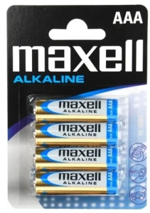 PILES LR03 AAA 1.5 V (Blister de 4) 723671.04 MAXELL ALKALINE