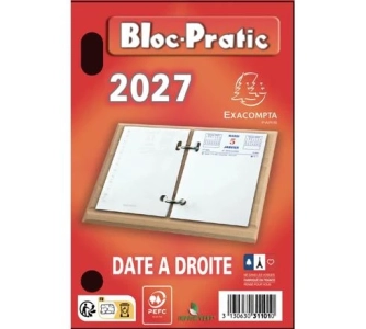 BLOC-PRATIC 8,2X12 DATE A DROITE