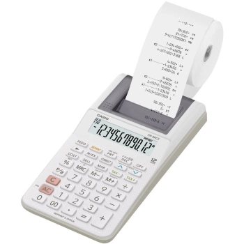 Calculatrice imprimante HR8RCE 12 chiffres Blanche