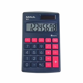 Calculatrice de poche M8, 8 chiffres