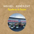 Nouvel Adhérent : Papeterie du Bassin
